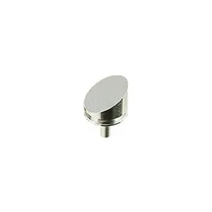 30 degree angled standard profile SEM pin stub Ø12.7 diameter standard pin, aluminium