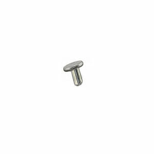 Zeiss pin stub Ø6.4 diameter top, short pin, aluminium
