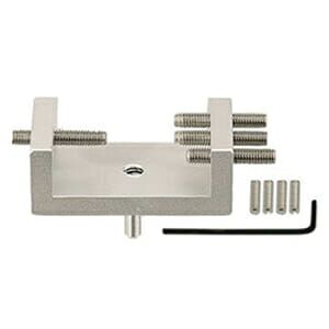 EM-Tec B38 bulk sample holder for up 38mm, aluminium, pin