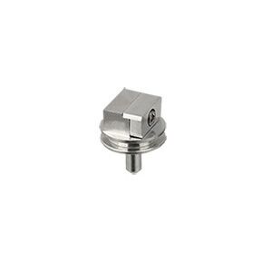 EM-Tec F12Z compact FIB grid holder for up to 2 FIB grids, short Zeiss pin