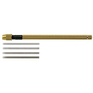 Micro-Tec PS1 probe set with Micro-Tec PV1 probe holder and Micro-Tec NS set of 8 fine pointed straight stainless steel needle probes