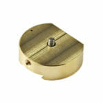 EM-Tec ZV11 versatile dovetail SEM stage adapter with M4 screw, for Zeiss/LEO with airlock