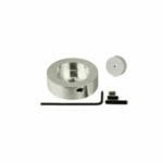 EM-Tec HJ12 Hitachi M4 adapter for Ø15mm JEOL or ISI stubs, Ø25x10mm, M4