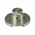 Hitachi HV35 dovetail stage adapter with M4 screw for Hitachi SU3500, aluminium