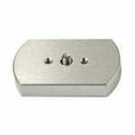 EM-Tec T2M versatile stage adapter with M4 screw for TESCAN XM and GM sample stages