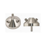 EM-Tec H3/45 45 degrees multi stub holder for 3 x Ø15mm Hitachi stubs, Ø25x14mm, pin