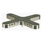 EM-Tec XL100 multi holder for large pin stubs or pin type sample holders, pin
