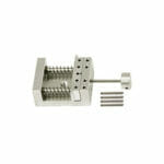 EM-Tec VS12 compact single action spring-loaded vise holder for up to 12mm, M4