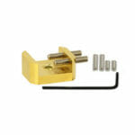 EM-Tec GB16 bulk sample holder for up 16mm, gilded brass, M4