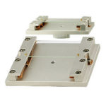EM-Tec RG2 twin geological thin sections top reference holder for 2 petrographic slides up to 48x28mm, Ø14mm JEOL stub