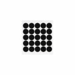 EM-Tec CT25 high purity conductive double sided adhesive carbon tabs, Ø25mm