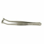 EM-Tec 95.AM SEM stub gripper tweezers for Ø9.5mm cylinder stubs, anti-magnetic stainless steel