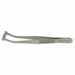 EM-Tec 150.AM SEM stub gripper tweezers for Ø15mm cylinder stubs, anti-magnetic stainless steel