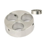 EM-Tec J3 multi stub holder for 3 x Ø12.2mm JEOL stubs, Ø31.5x10mm cylinder