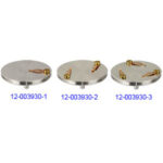 EM-Tec S-Clip sample holder with S-Clip(s) on Ø32mm Zeiss pin stub