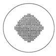 Circle Gridded Coverslip