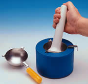 LiquidNitrogen-Cooled Mortar