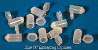 Beem Embedding Capsules, Size 00, 8mm I.D.