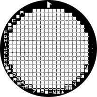 Grids / grilles 200 Mesh ( Cu, Ni...) alphanumeric code- Finder - Gilder