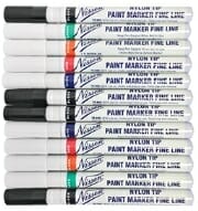 Nylon Tip Paint Markers, Nissen