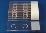 Slides with Etched Rings