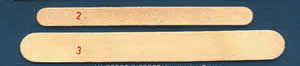Wooden Sticks; Tongue Depressors