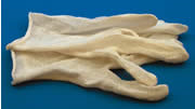 Vinyl Exam White Gloves