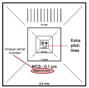 31-C32000 EM-Tec MCS-0 1CF certified calibration standard-small